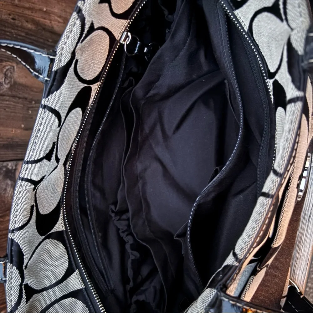 Coach Signature Extra Large Diaper Bag